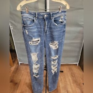 American Eagle Distressed Blue Women's Jeans
